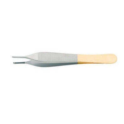 Forcep Dressing Adson 4-3/4" Tying Platform 1x2 Teeth 12cm Tungsten Carbide Each
